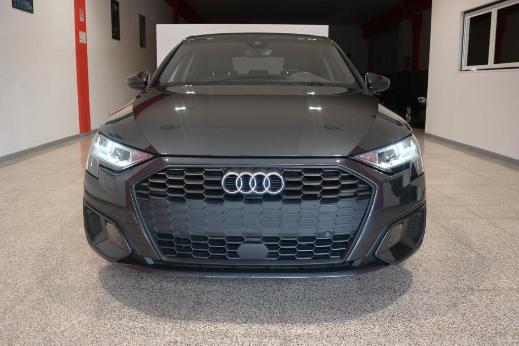 AUDI A3 SPORTBACK 30 TDI 115CV 6M. BUSINESS ( FARI LED - VIRTUAL COCKPIT - CRUISE - CLIMA BIZONA - MIRROR - NAVI - SENSORI POST. ) CC. 1.968