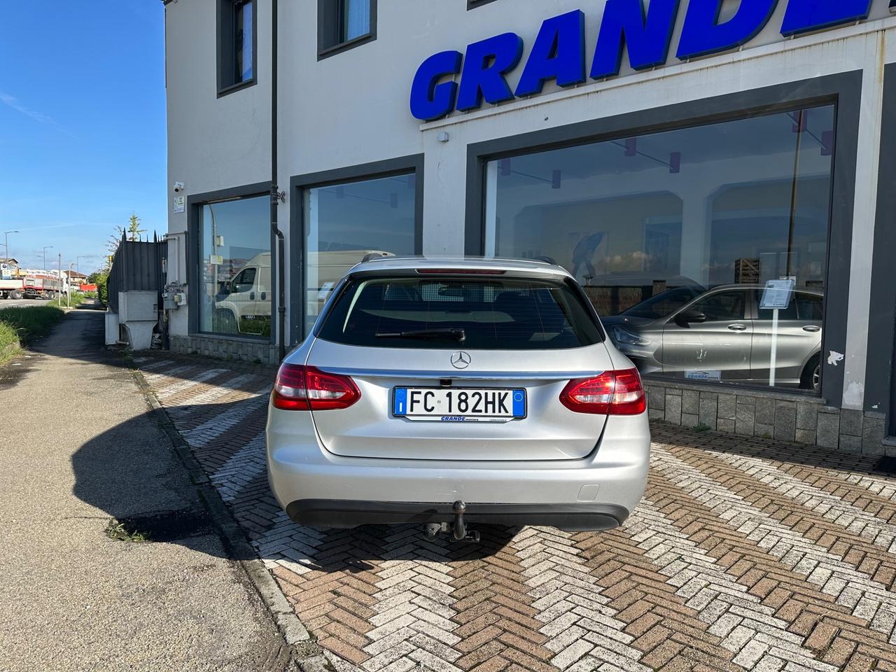 Mercedes-Benz C 200 Classe C 200 D SW Exclusive GANCIO TRAINO *NO VINCOLI*
