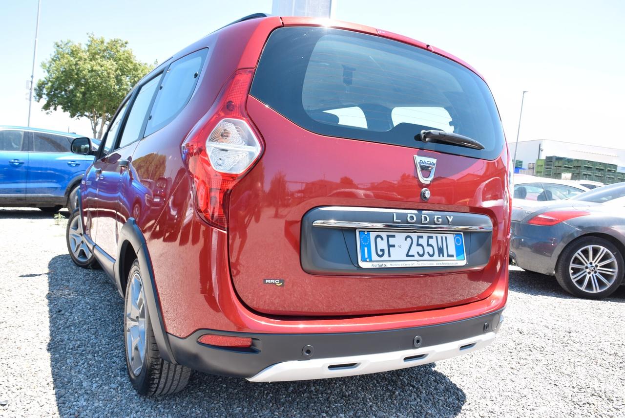 Dacia Lodgy 7 POSTI Stepway 1.5dCi 115CV FULL NAVI SENSORI CRUISE BT