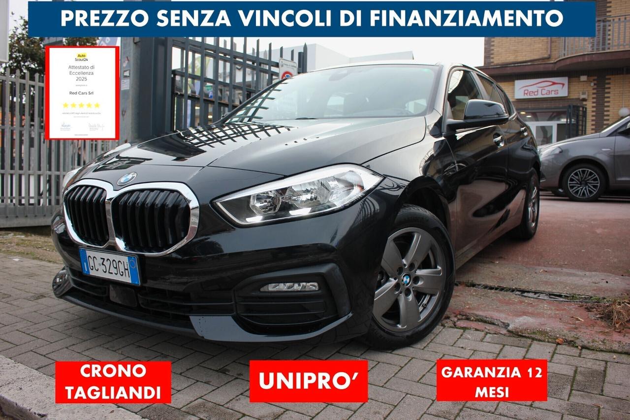 BMW 116d*PREZZO VERO*unipro-crono tagliandi
