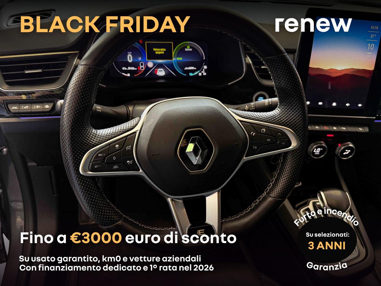 Renault Arkana 1.6 e-tech full hybrid e-tech engineered fast track 145cv