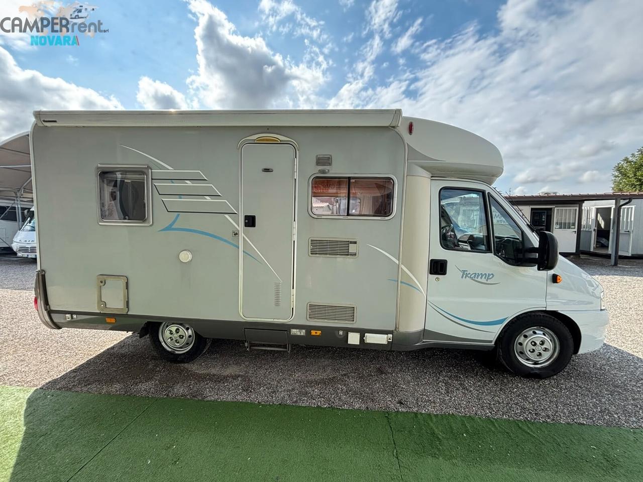 HYMER TRAMP 575 -Semintegrale letto alla francese compatto 6,15 mt