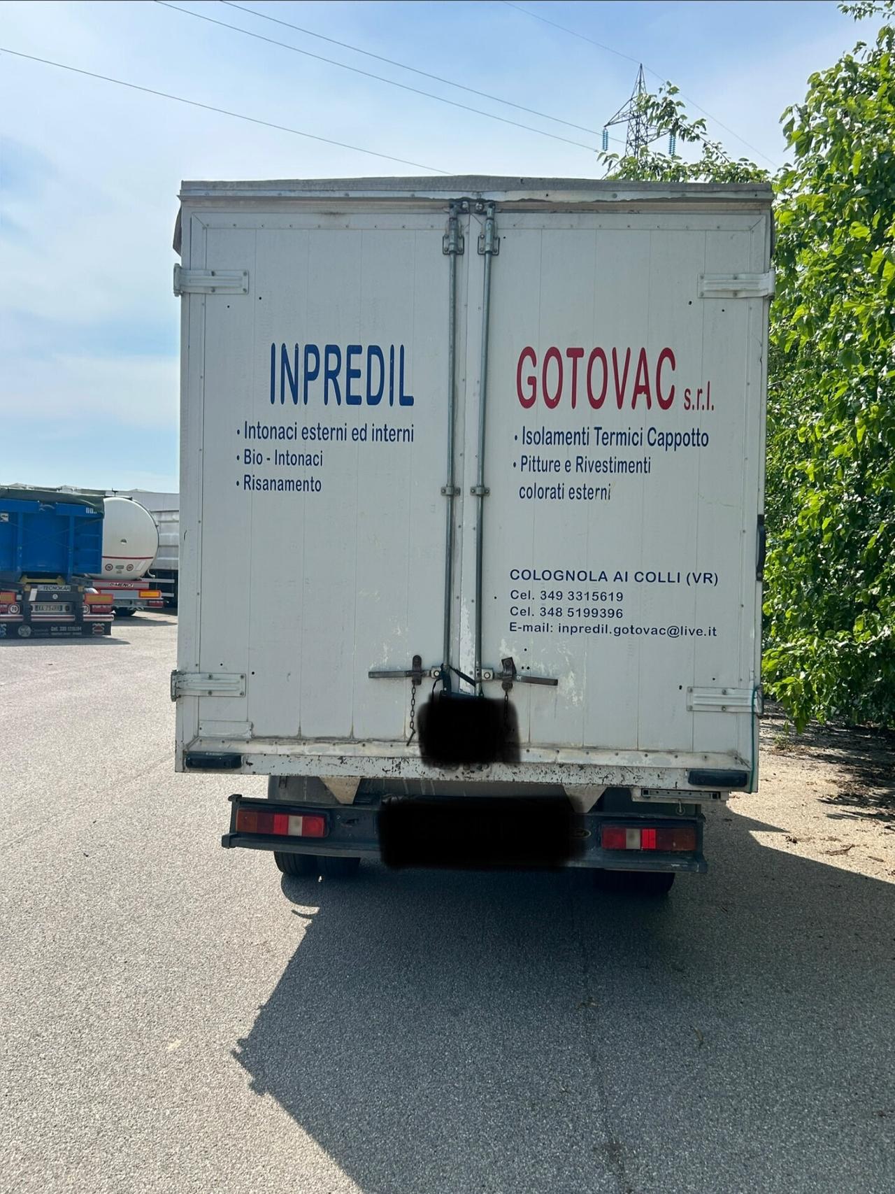 Ford transit centinato furgone