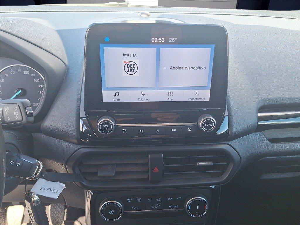 FORD EcoSport 1.0 ecoboost Titanium s&s 125cv my20.25 del 2022