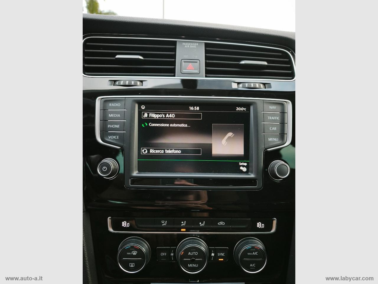 VOLKSWAGEN Golf 1.6 TDI 110 CV DSG 5p. Highline BMT