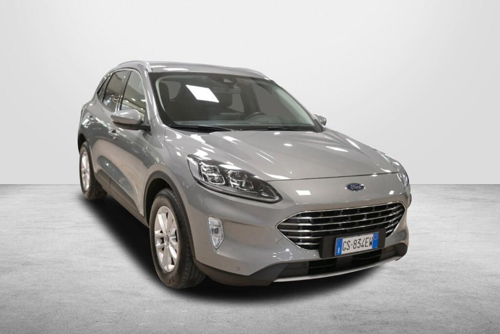 FORD KUGA 2.0 ECOBLUE 120CV POWERSHIFT 2WD TITANIUM X ( FARI LED - PDC - TELECAMERA POST. - COCKPIT - NAVI - MIRROR )