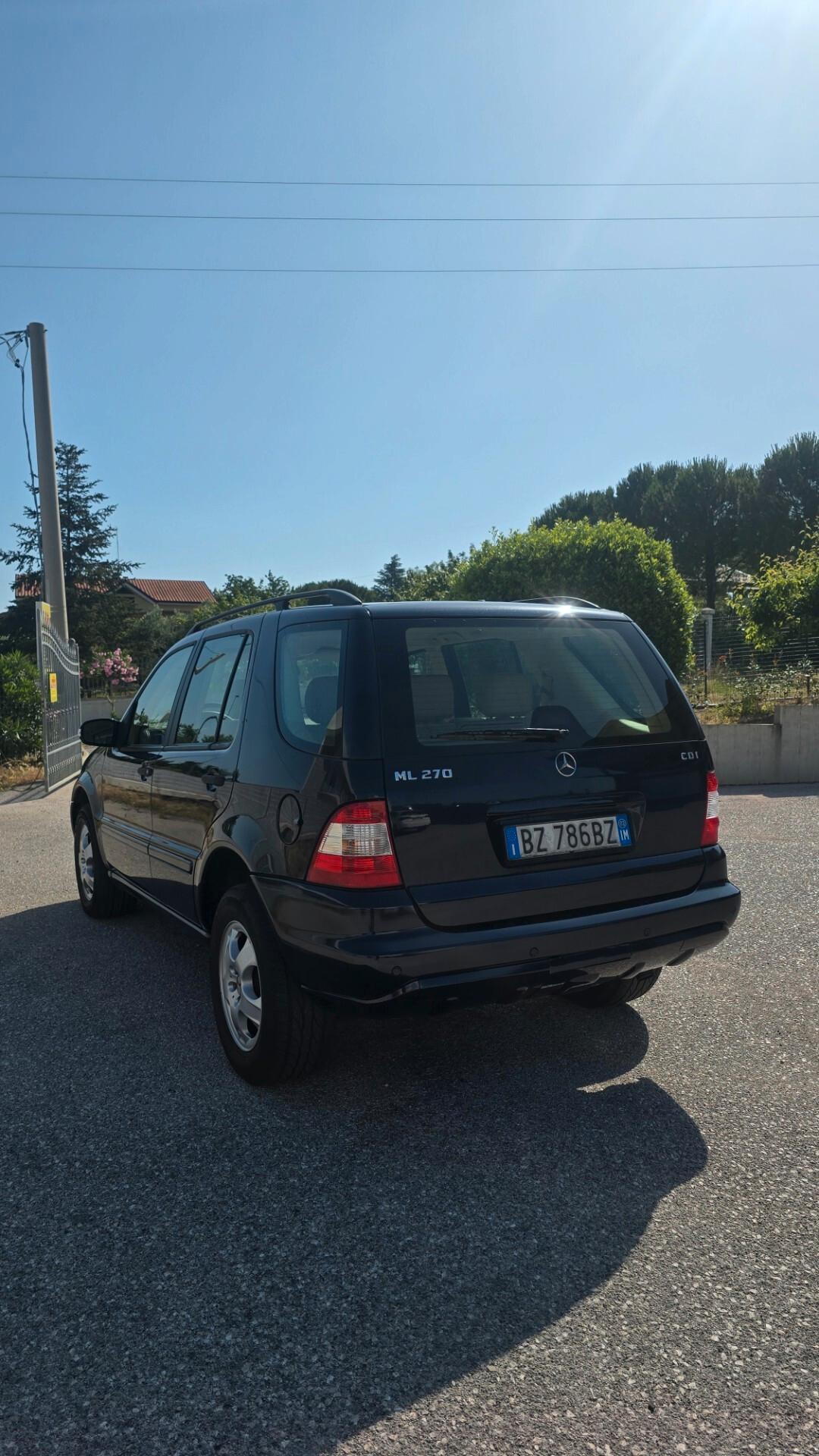 Mercedes-benz ML 270 ML 270 turbodiesel cat CDI