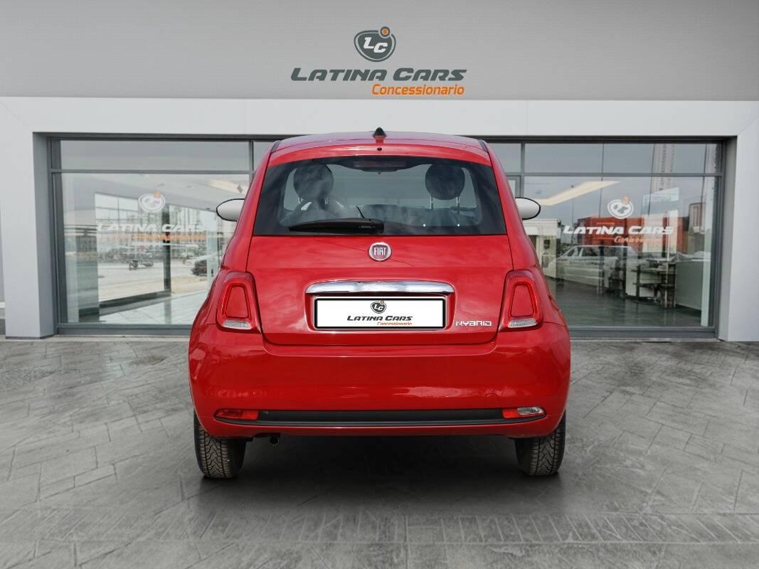 Fiat 500 1.0 hybrid 70cv con CarPlay