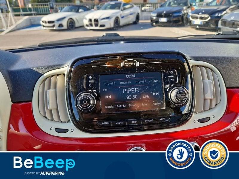 FIAT 500 1.3 MJT LOUNGE 95CV MY18