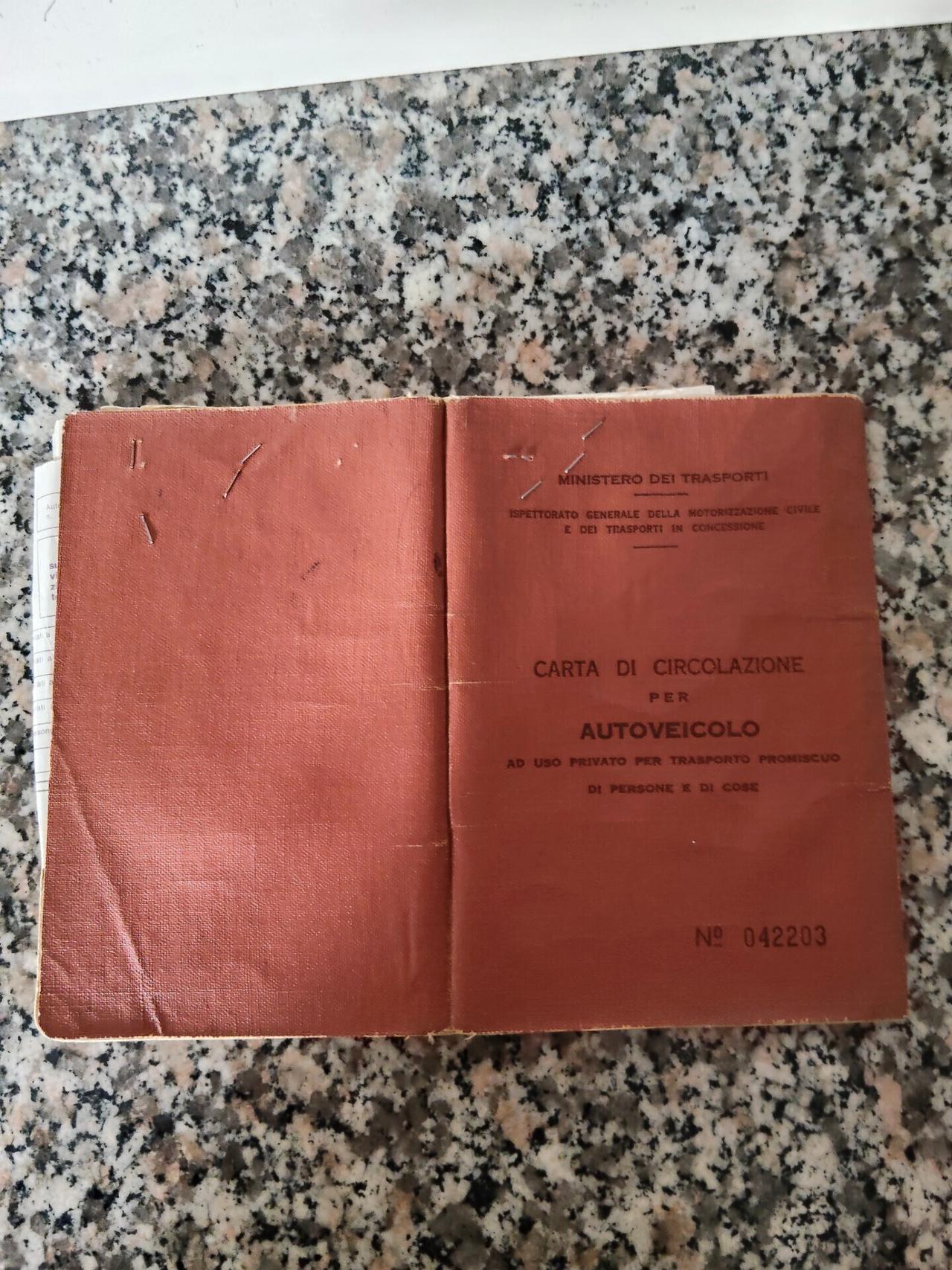 Fiat 500C 500 C GIARDINETTA