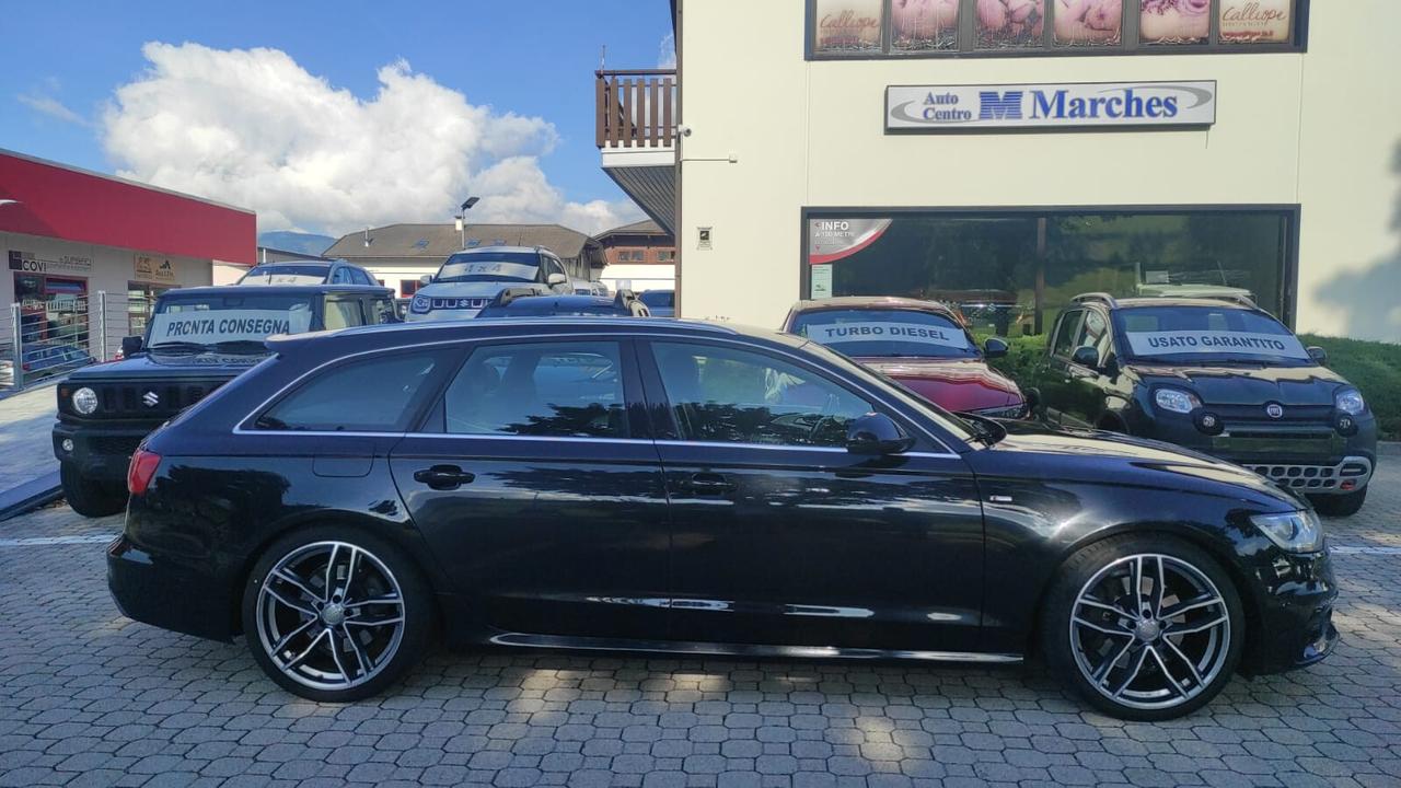 AUDI A6 3.0 TDI 245CV QUATTRO 4X4 S-LINE GANCIO TRAINO