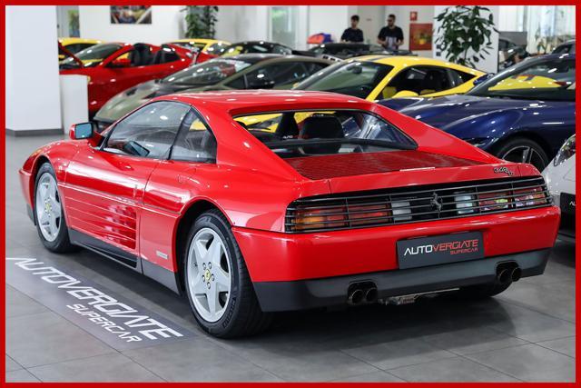 FERRARI 348 TB ITALIANA - TARGHE D'EPOCA - TAGLIANDATA