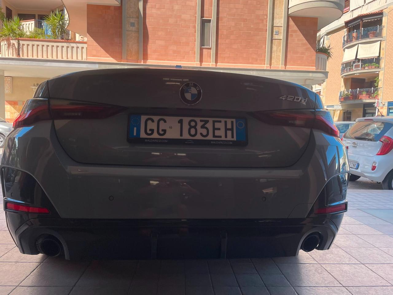 Bmw 420d GC 48V 190cv MSPORT "TETTO NAVY PELLE LED 19"