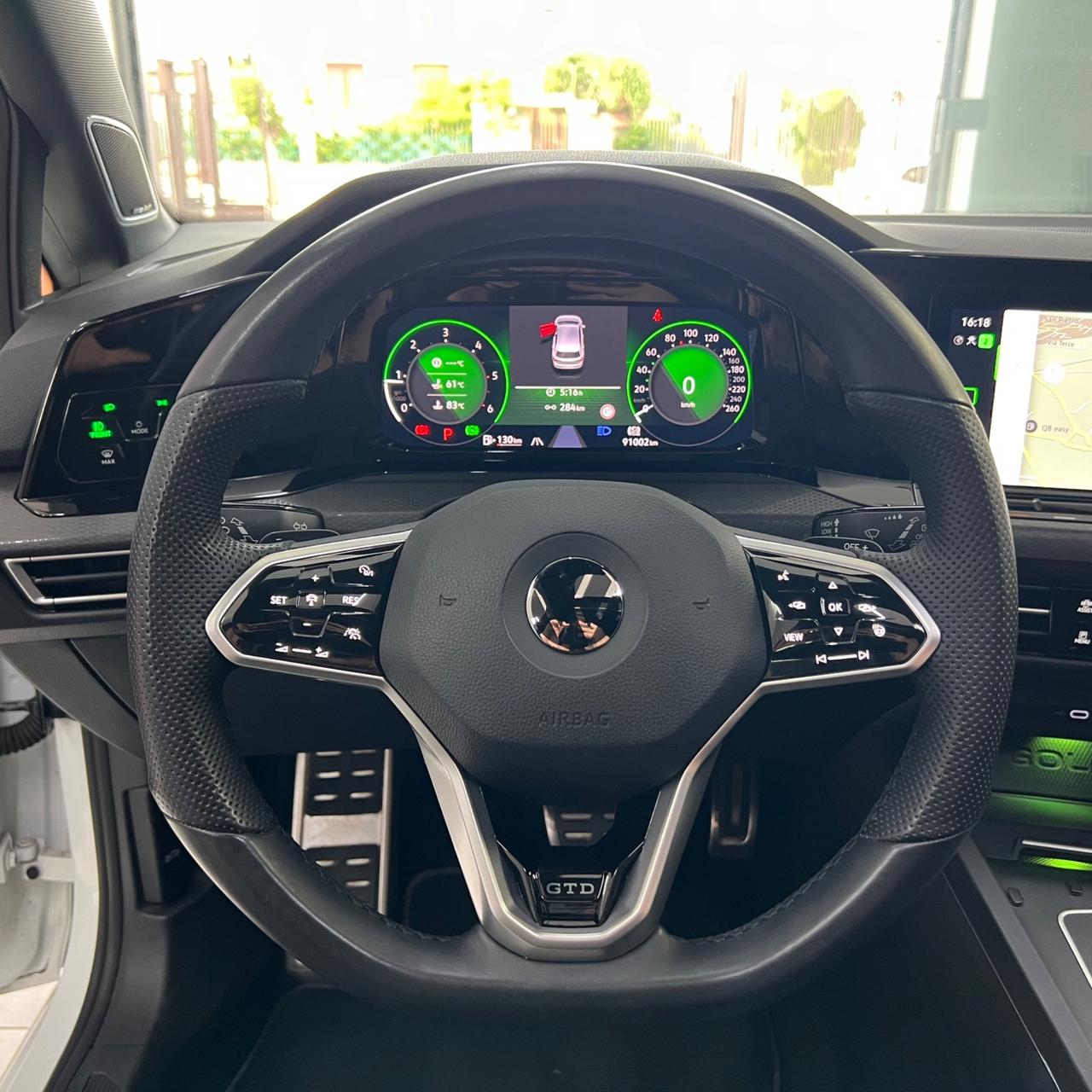 Volkswagen Golf GTD 2.0 TDI DSG 200CV TETTO HARMAN-KARDON