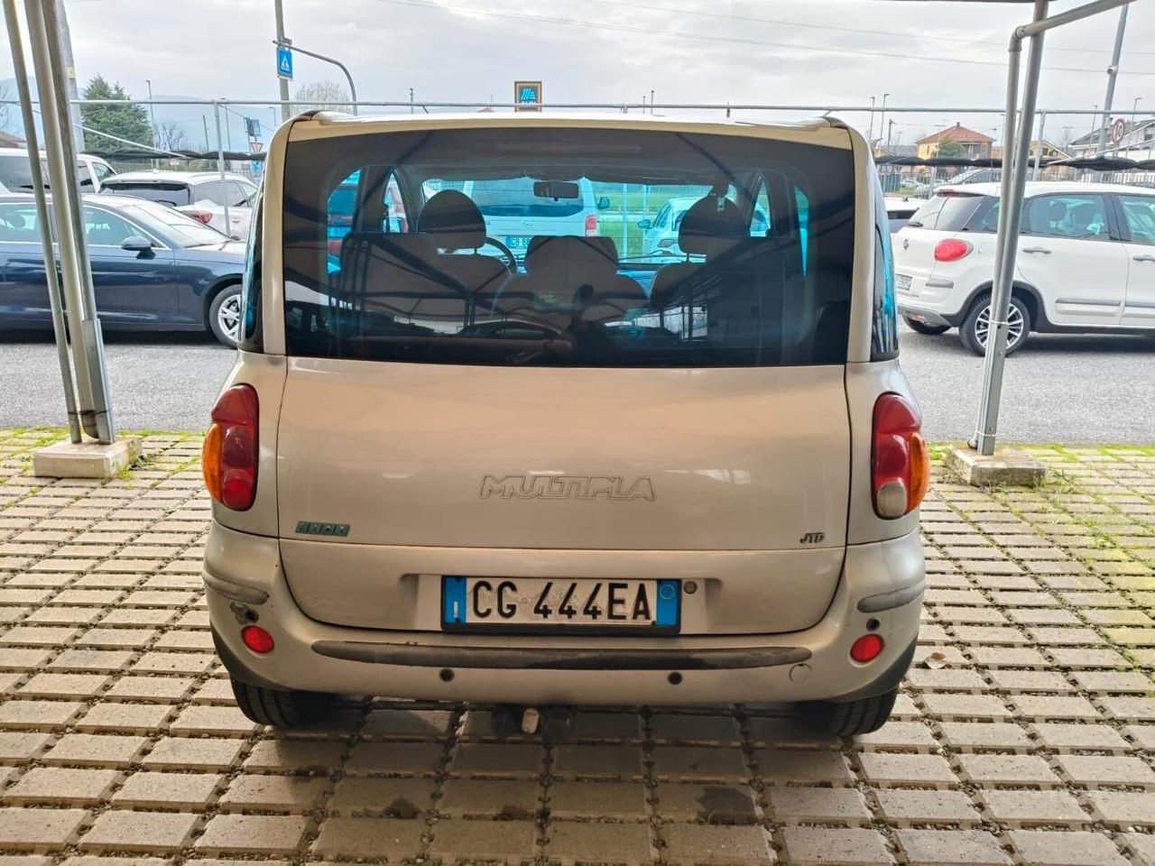 fiat multipla 1.9 JTD ELX + GANCIO TRAINO