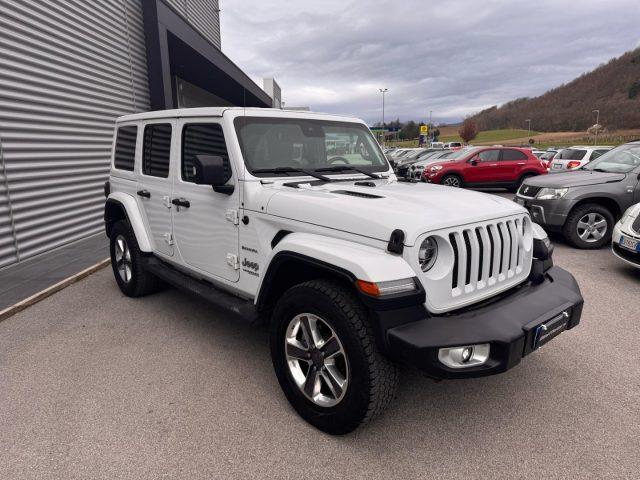 JEEP Wrangler Unlimited 2.2 Mjt II 4X4 4WD Sahara GANCIO TRAINO