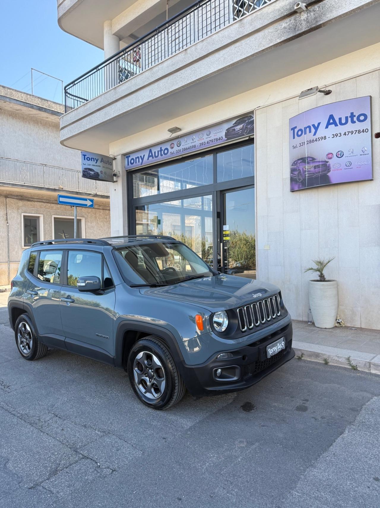Jeep Renegade 1.6 mjt Longitude 120cv NAVIGATORE,ANDROID AUTO,KM CERTIFICATI,UNICO PROPRIETARIO