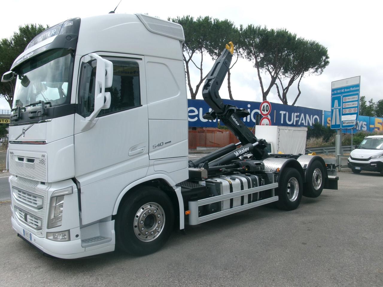 Volvo FH 540CV EURO 6 SCARRABILE ITALEV 26T ADR CASSE DA 6 METRI