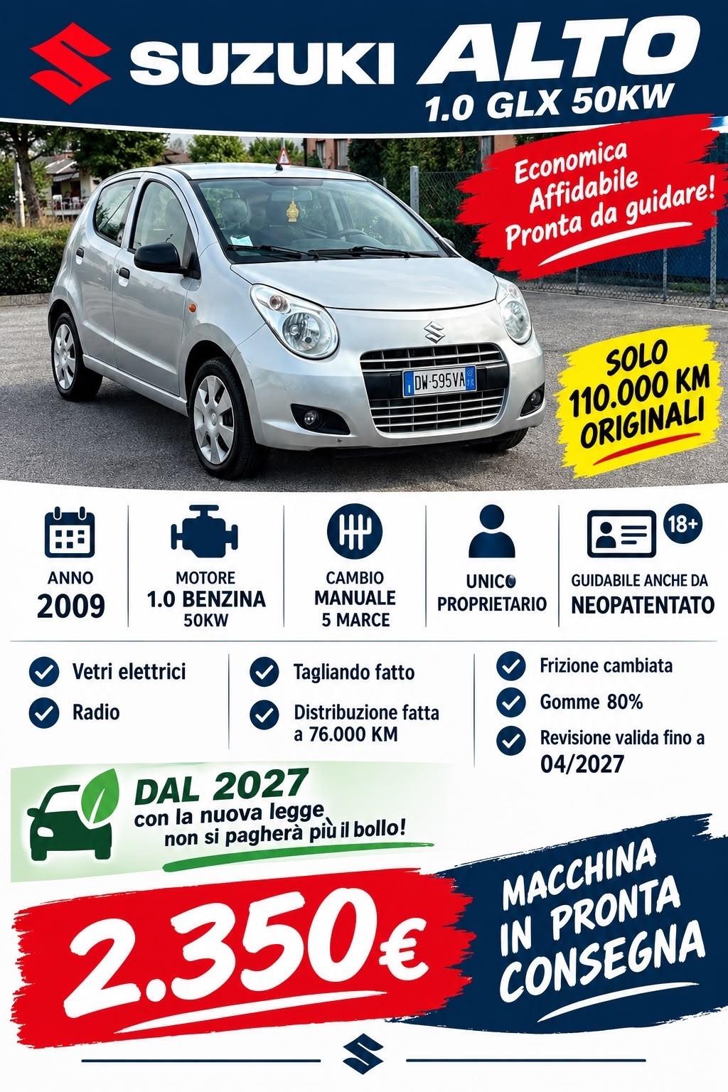Suzuki Alto 1.0 GLX