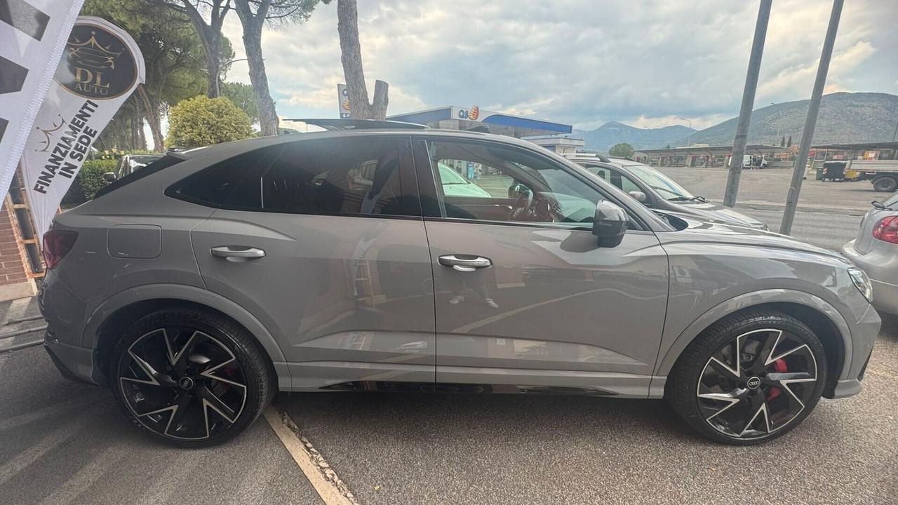 Audi RS Q3 SPORTBACK 2.5 GRIGIO NARDO TETTO APRIBILE
