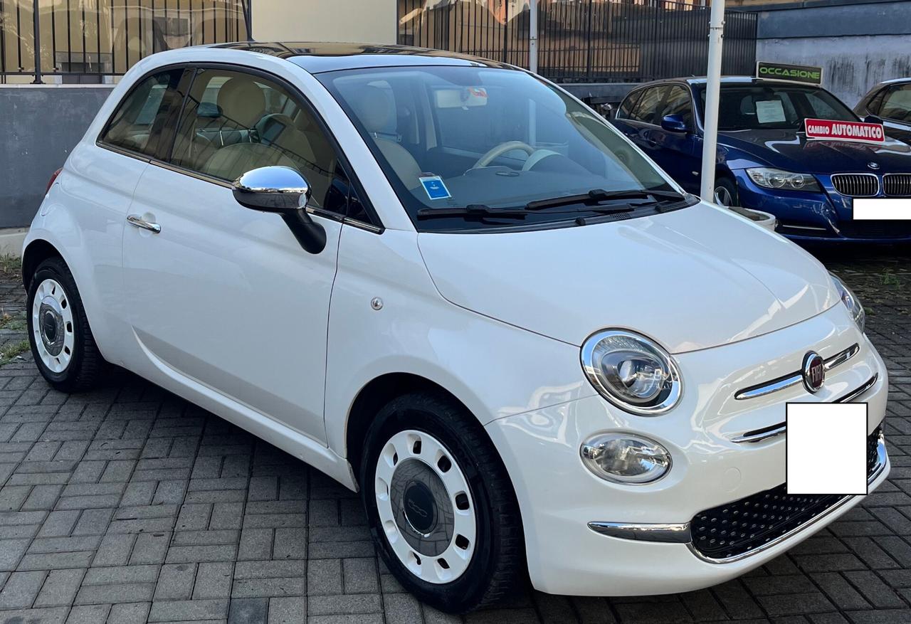 FIAT 500 1.2 BENZINA LOUNGE - ANCHE PER NEOPATENTATI - 2017