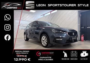Seat Leon Sportstourer 2.0 TDI Style 116 cv