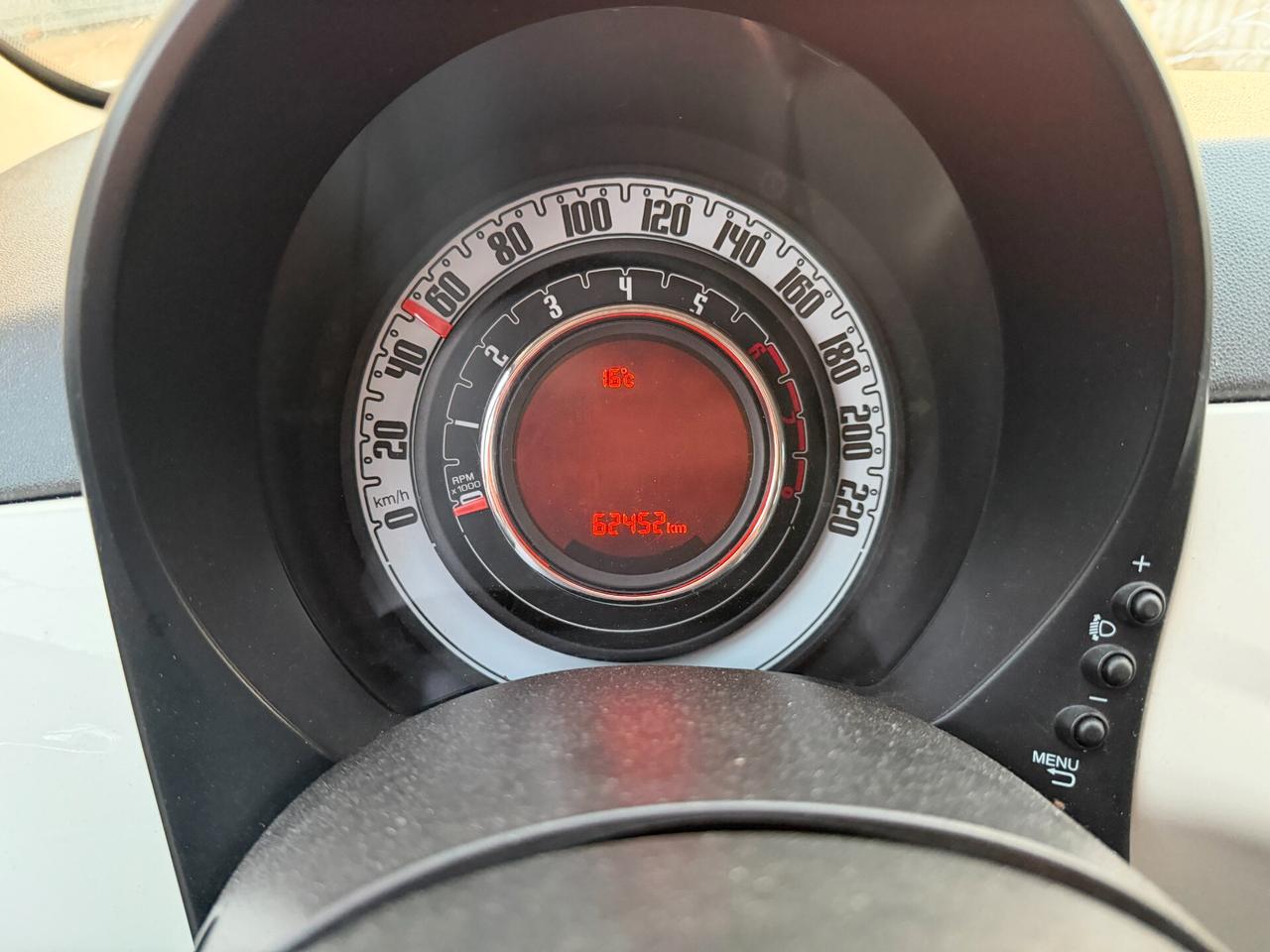 FIAT 500 2018 1.2 BENZINA 69 CV *SINISTRATA