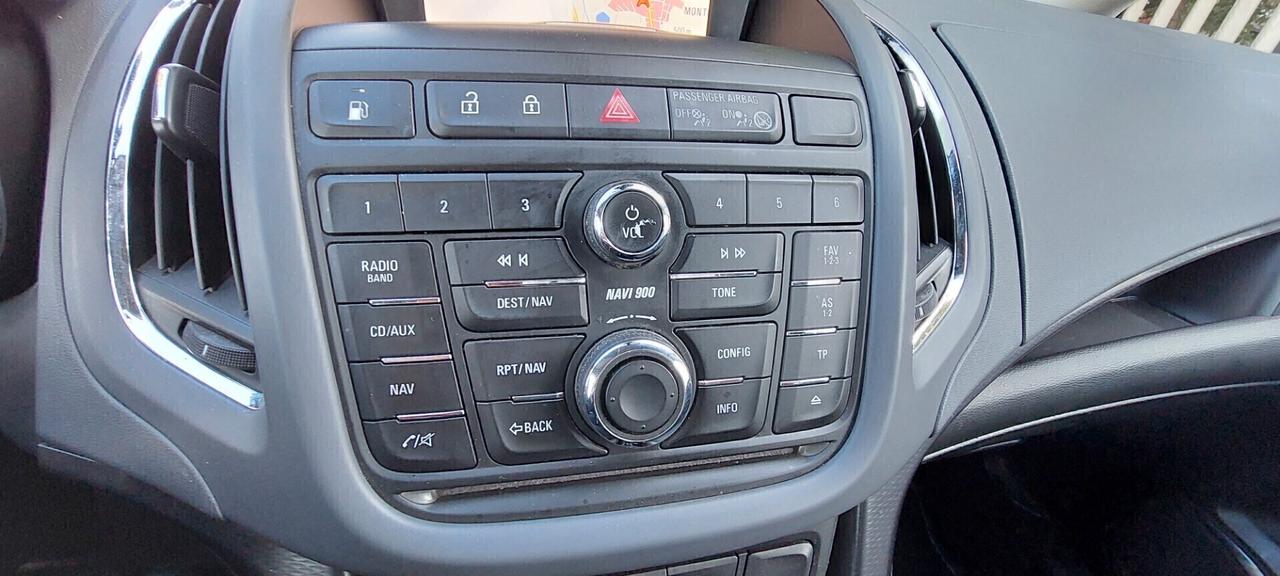 ZAFIRA 7 POSTI 1,6 METANO DI SERIE 150 CV COSMO NAVIGATORE SENSORI TELEFONO CRUISE CONTROL