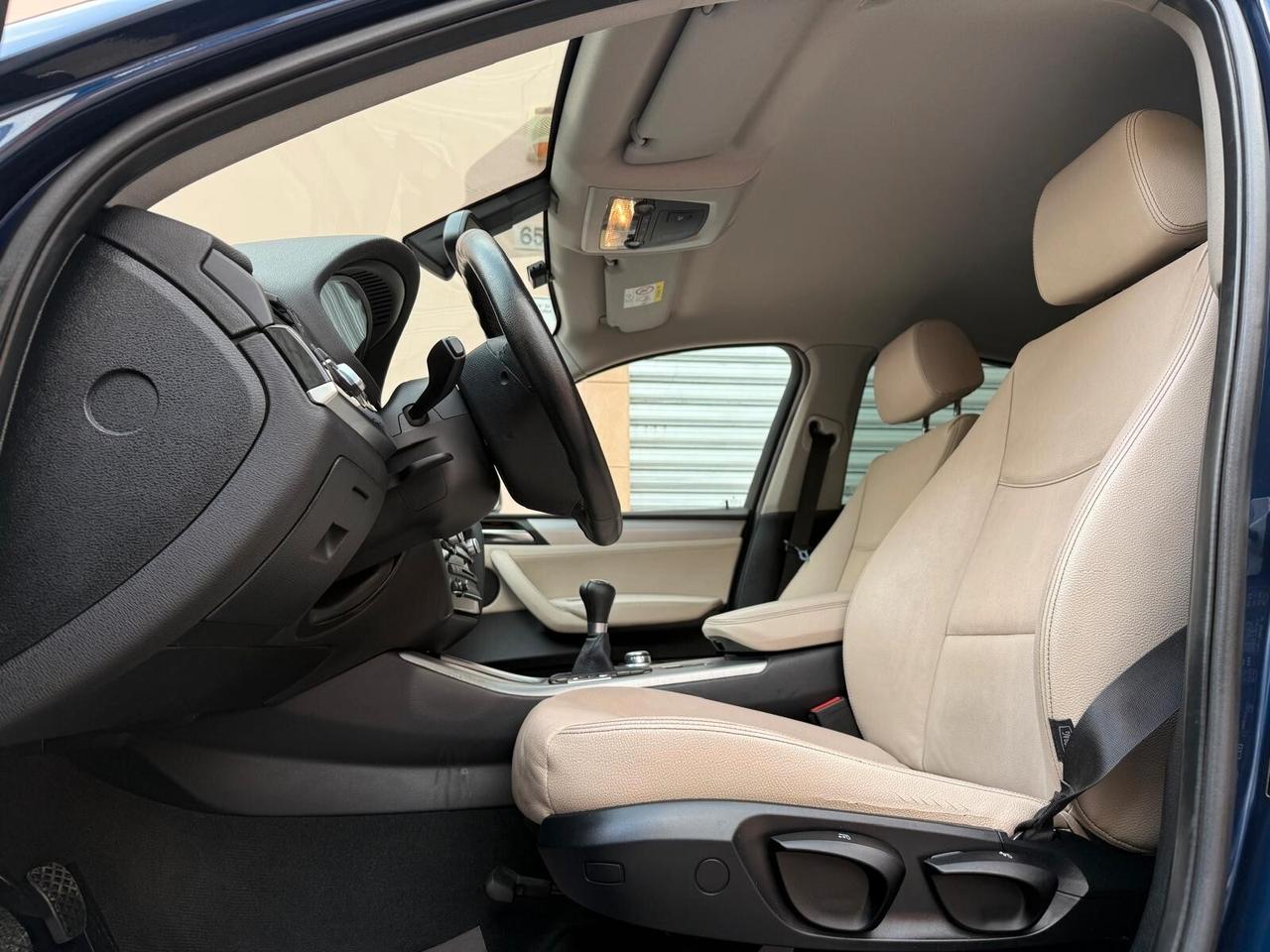 BMW X4 20D X-LINE X-DRIVE 2.0 190CV PELLE NAVI CAM ANNO 2017