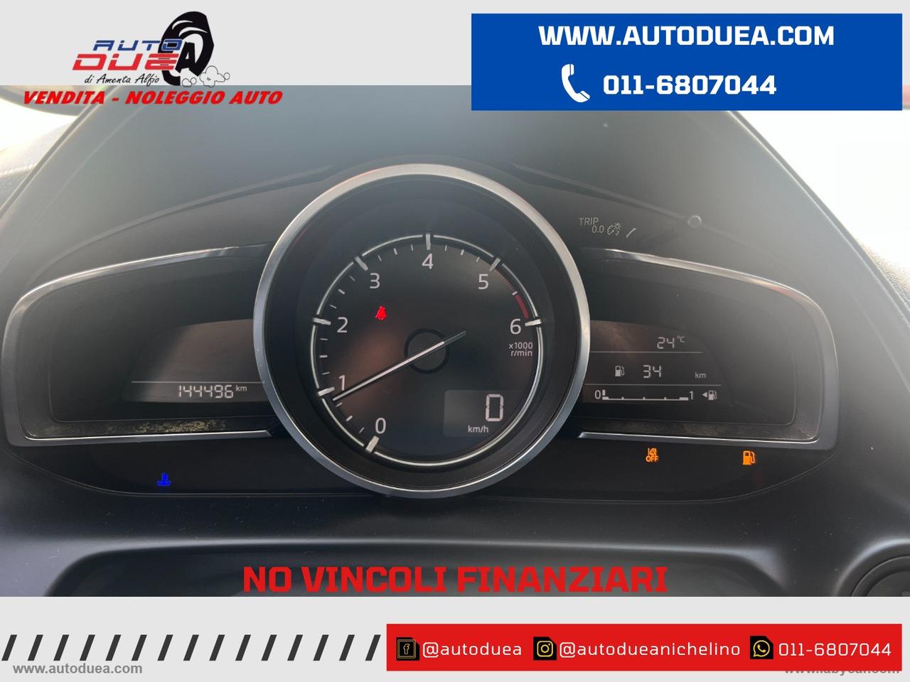 MAZDA CX-3 1.8L Skyactiv-D Exceed NO VINCOLI FINANZIARI