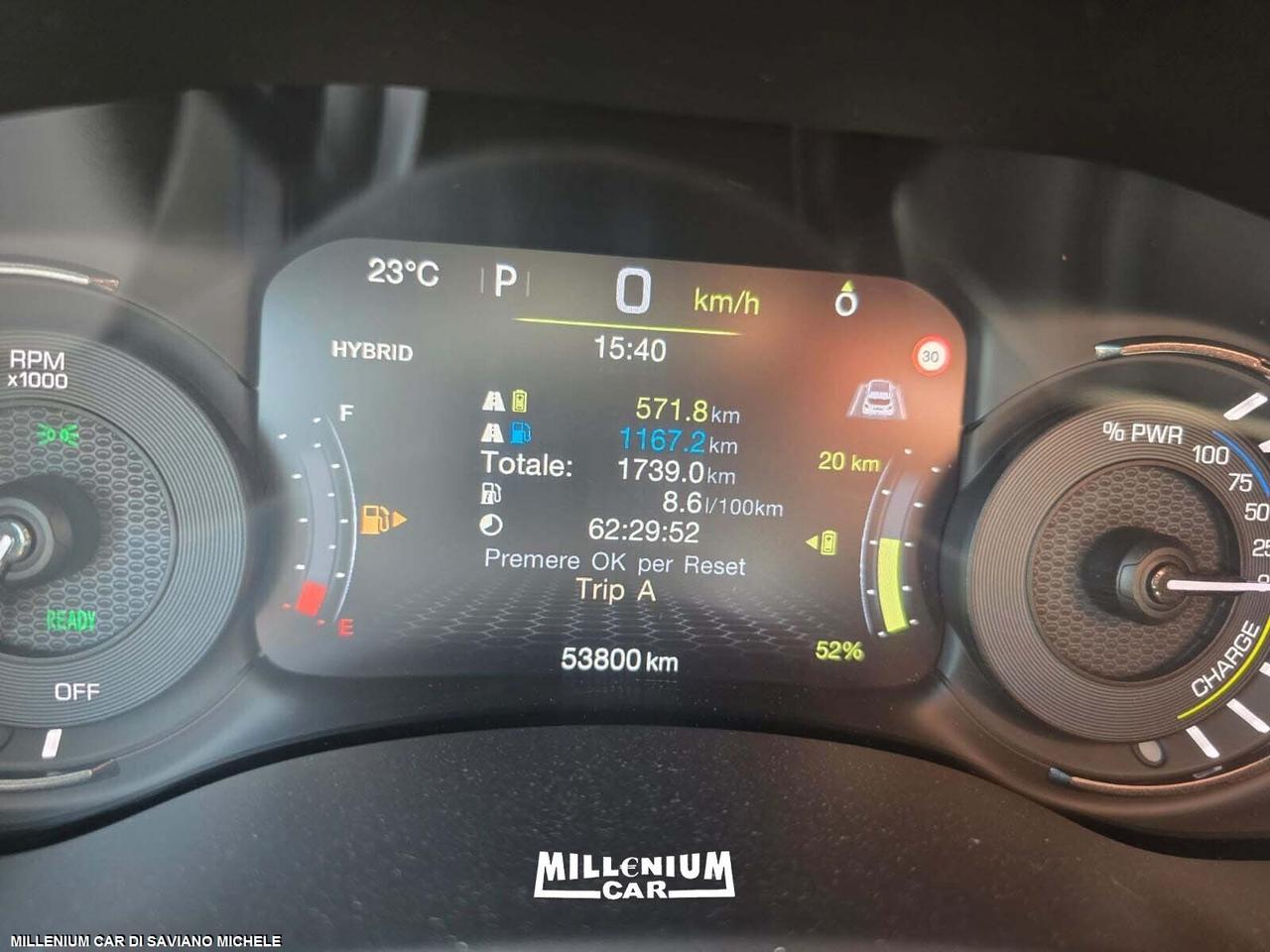 RENEGADE TRAILHAWK 4XE 2022 KM 53000