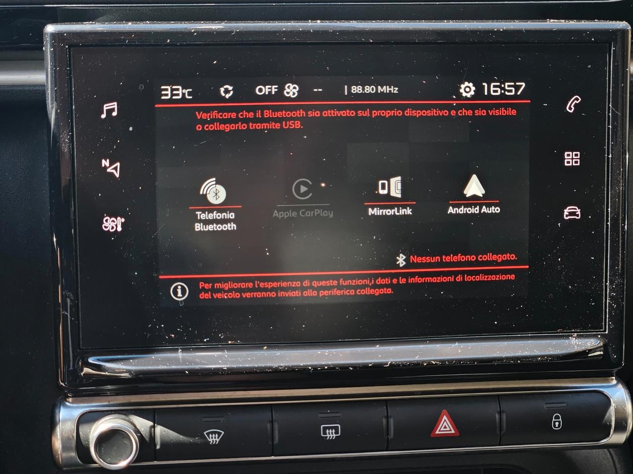 CITROEN C3 1500 BLEUHDI 96000 CHILOMETRI CERTIFICA