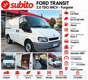 Ford Transit 280 2.0 TD/85 cat PC Furgone
