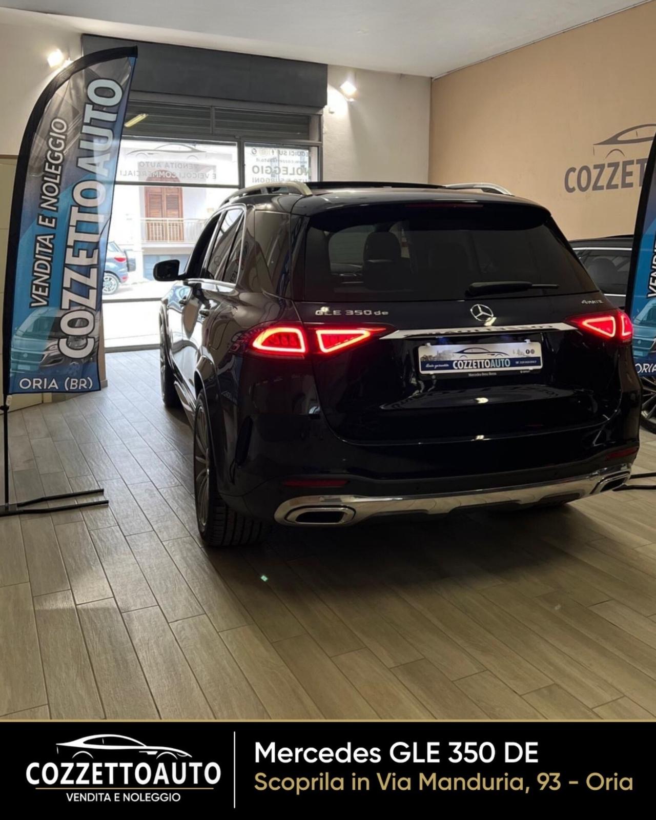 Mercedes-benz GLE 350 de hybrid EQ iva esposta