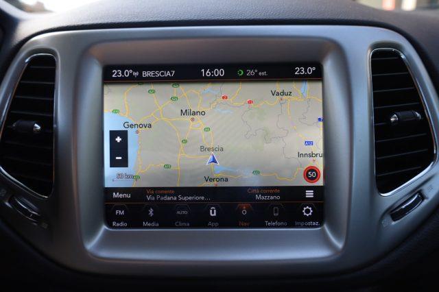 JEEP Compass 1.6 Mjt 2WD 120CV GANCIO TRAINO Navi ACC Radar Cam