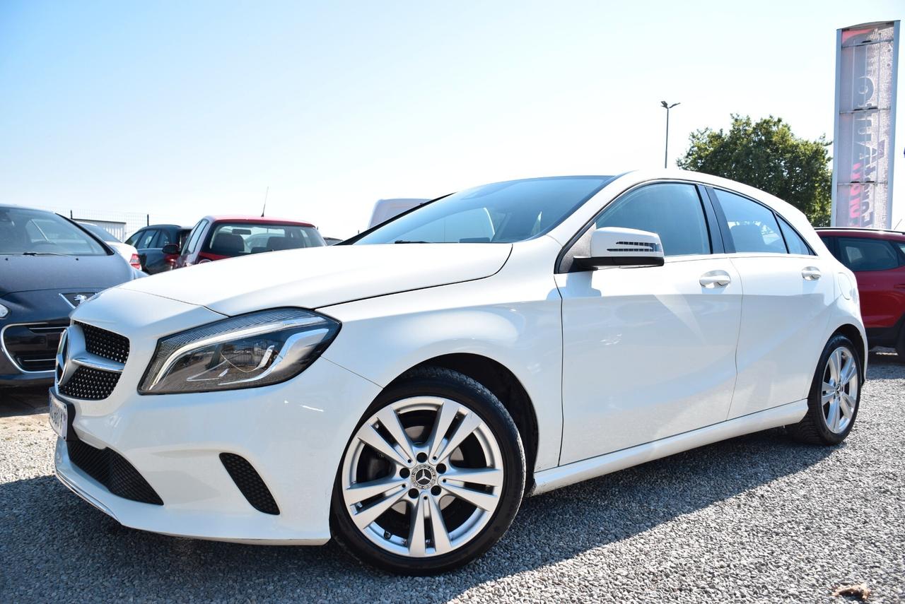 Mercedes-benz A 180 MERCEDES CLASSE 180d Aut. Sport NAVI PELLE CRUISE CAM BT ADAS