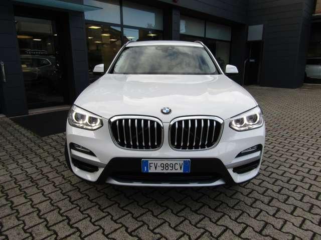 BMW X3 XDRIVE 20d XLINE 190cv AUTO,CERCHI 19,FARI LED