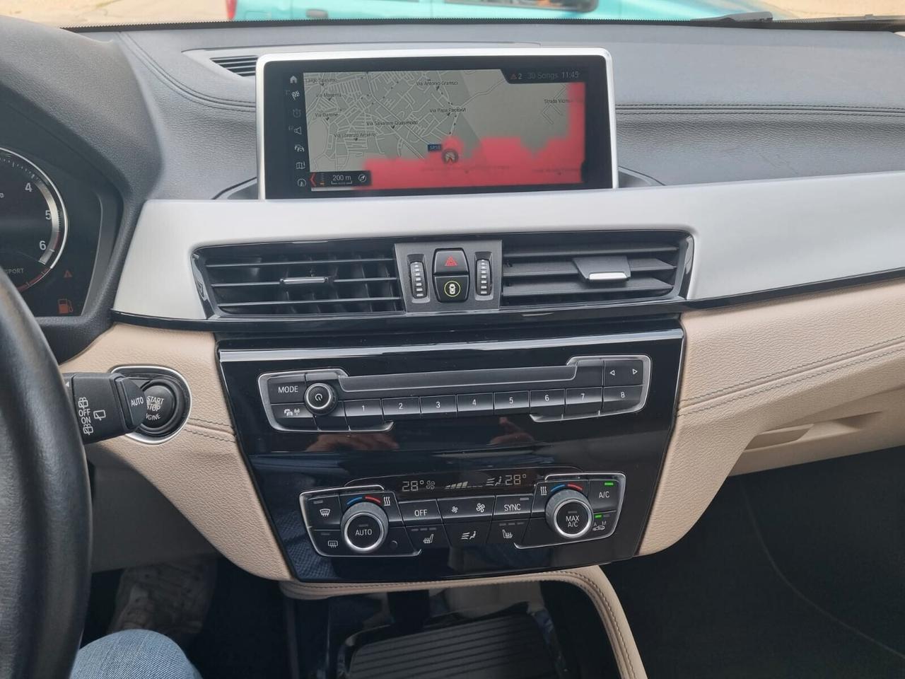 Bmw X2 xDrive20d Sport PELLE LED PADDLES F1