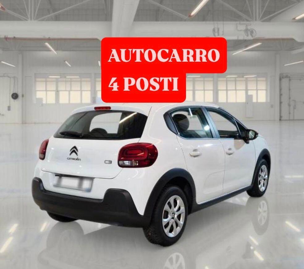 CITROEN C3 1.5Hdi 100cv AUTOCARRO 4 POSTI