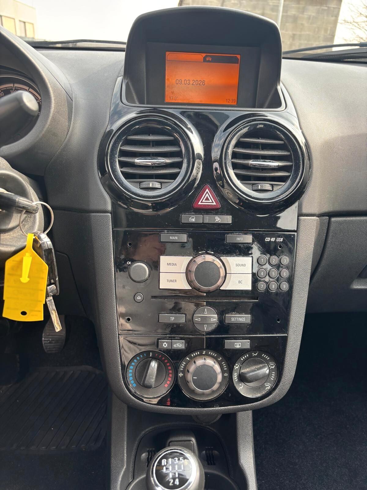 Opel Corsa 1.2 5 porte Sport *97000* KM UNICO PROPRIETARIO, NEOPATENTATI