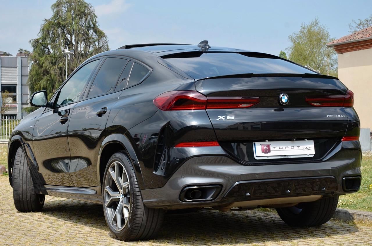 BMW X6 XDRIVE30d MHEV 48V MSPORT 286cv AUTO, FULL OPTIONAL, UFF ITALIANA, SERVICE BMW, EURO 6D, PERMUTE