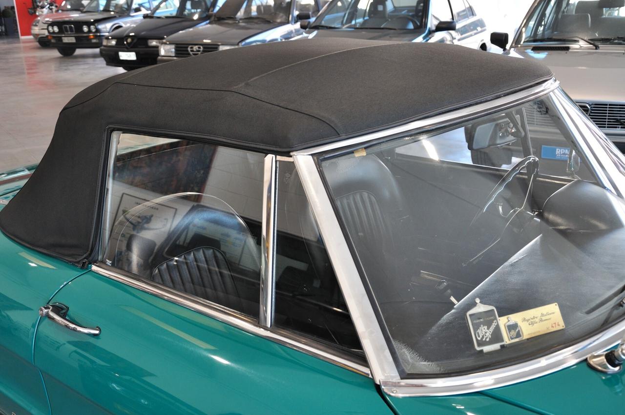 Alfa Romeo Spider 1300 Junior Duetto osso di seppia RIAR conservata