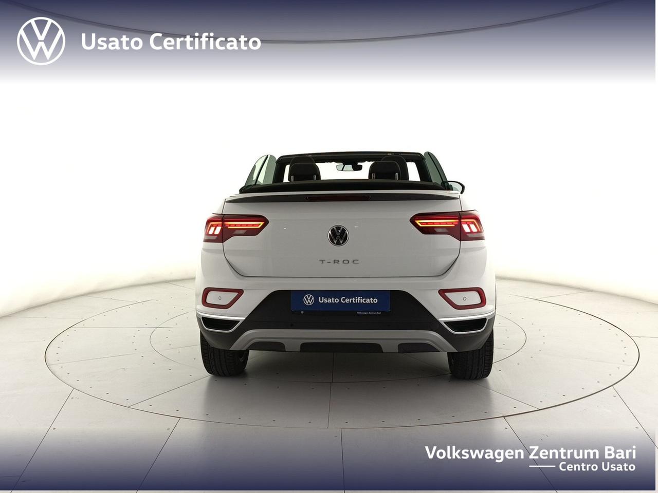 Volkswagen T-Roc cabriolet 1.0 tsi style 110cv