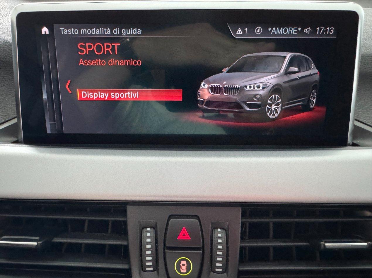 BMW X1 sdrive18d Sport auto Navi led Tagliandi Bmw