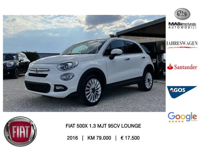 FIAT 500X 1.3 M.Jet 95 CV Lounge