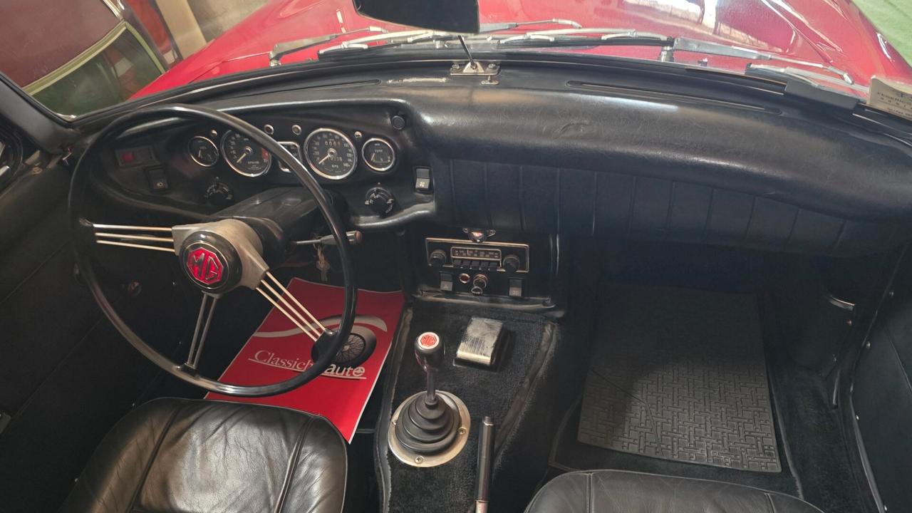 Mg MGC Roadster 3.0cc certificata ASI CON CRS