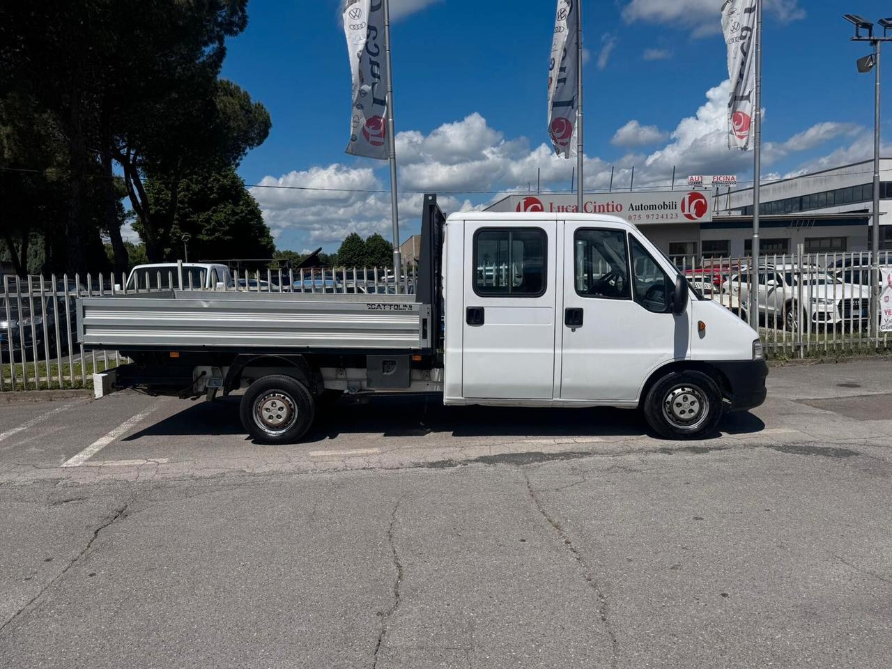 Fiat Ducato 15 2.3 JTD DOPPIA CABINA 7P CASSONE FISSO