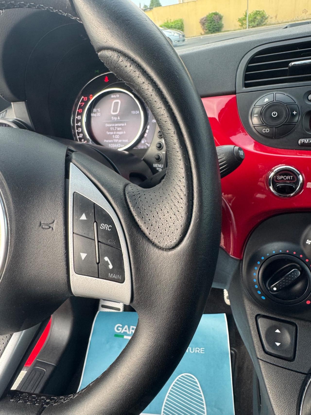 Abarth 595 “TURISMO” PELLE/FARI BI-XENO