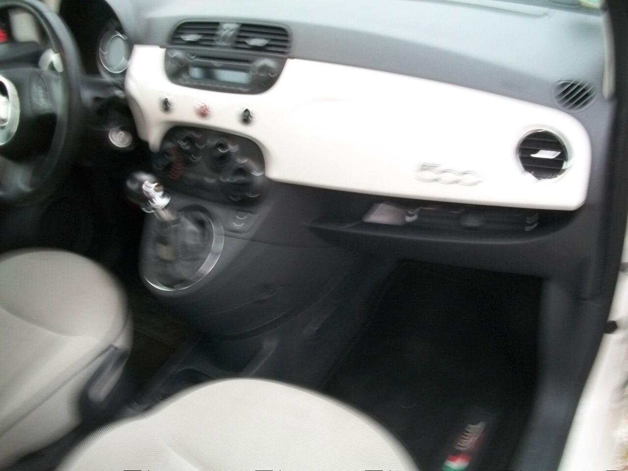 Fiat 500 0.9 TwinAir Turbo Lounge SI NEOPATENTATI EURO 05 28/02/2013 KM 146400 GARANZIA UN ANNO