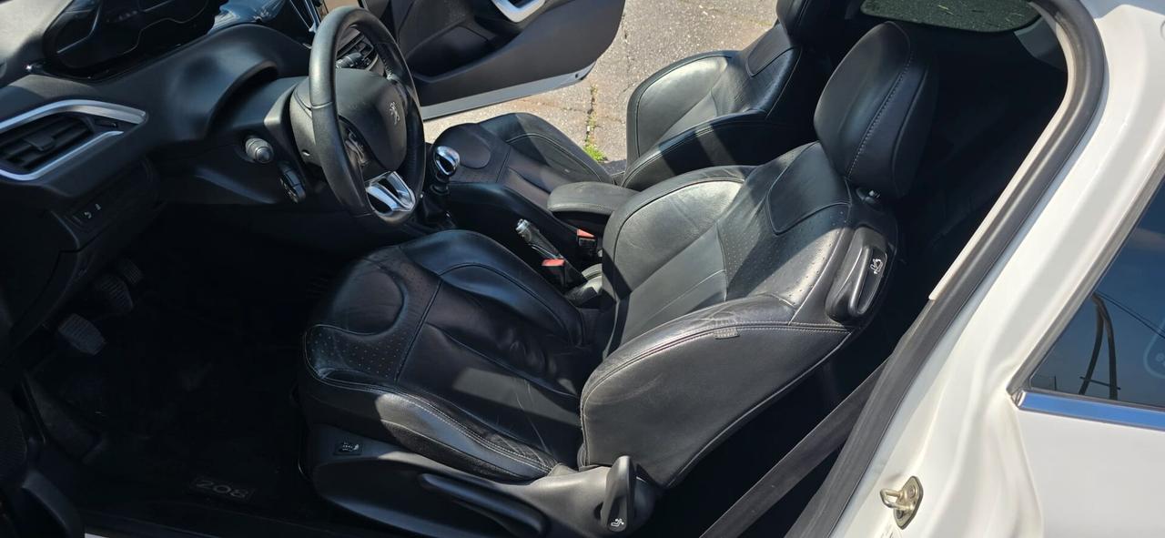 Peugeot 208 1.6 THP 155 CV garanzia permute